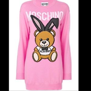 SS18 MOSCHINO Jeremy Scott PLAYBOY TEDDY Dress
